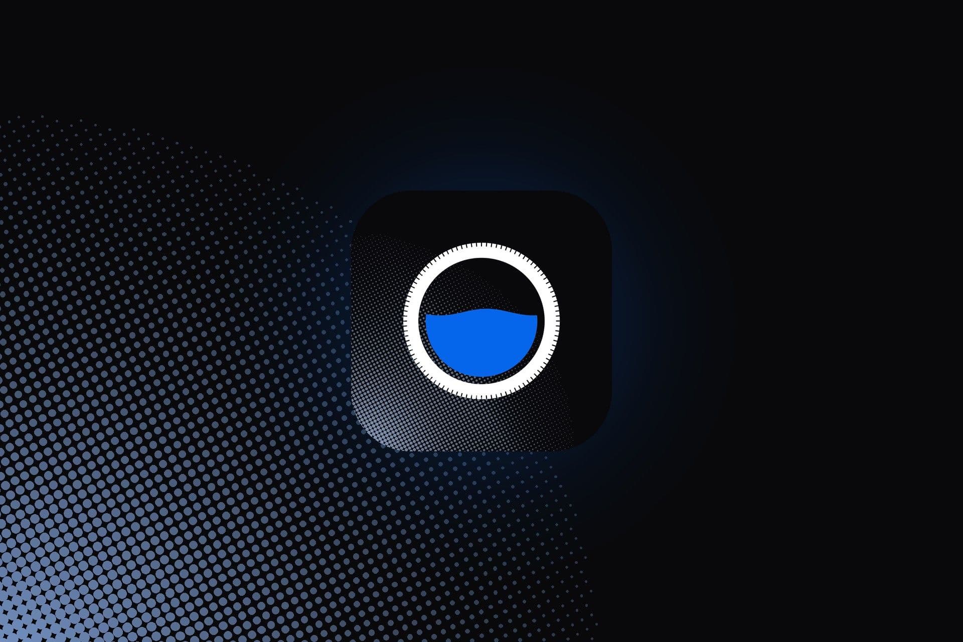Icono de la app Savvy sobre fondo oscuro